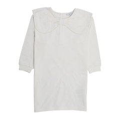 Miso Kids' Bow Jumper Dress Cream