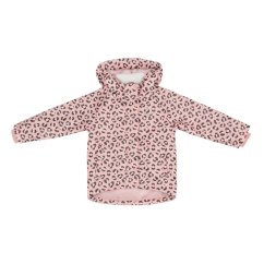 Gelert Unisex Kids' PU Water Resistant Wind Resistant Long Sleeve Raincoat Pink AOP