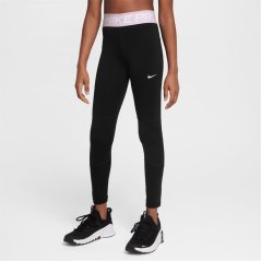 Nike Pro Girls Tights Black/Doll