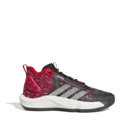 adidas Adizero Select Shoes Unisex Basketball Trainers Mens Black/Red