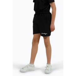 Hype Scribble Fleece Jogger Shorts Black