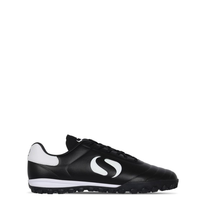 Sondico Strike Astro Turf Trainers Mens Black/White