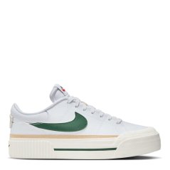 Nike Court Legacy Lift Women's Shoes White/Fir