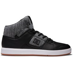 DC Cure Hi Top Trainers Mens Black/Grey