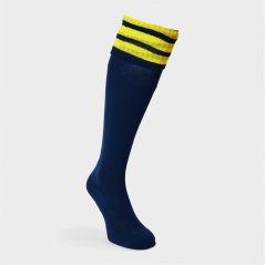 Mitre Adults Football Socks Navy/Yellow