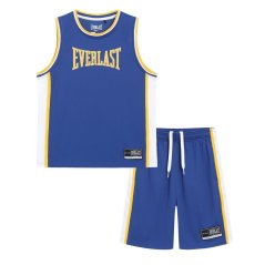 Everlast Basketball Set Junior Blue/Yellow