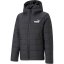 Puma Hooded Padded Jacket Black