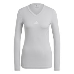 adidas Women's Team Base Baselayer Top Grey