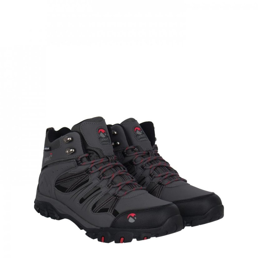 Gelert Horizon Mid Waterproof Mens Walking Boots Charcoal