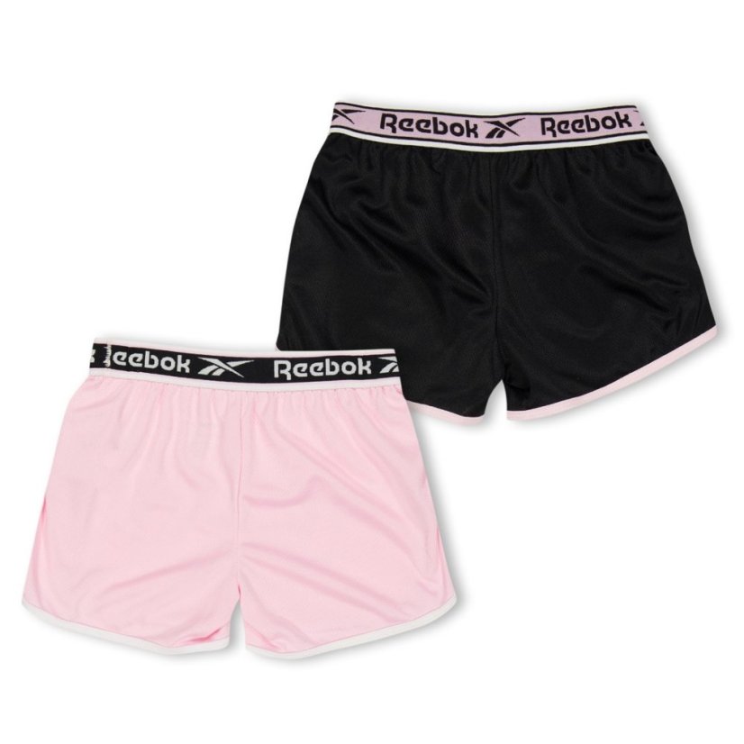 Reebok Kids' Mesh Jersey Shorts Black