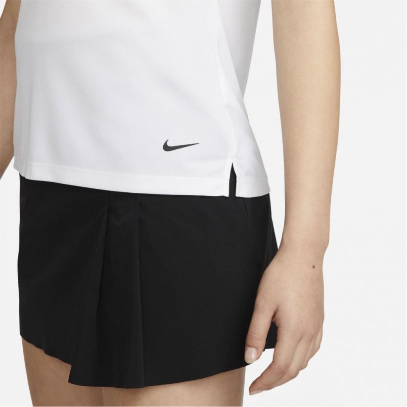Nike Dri-FIT Victory Women's Golf Polo White/Black