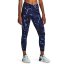 Under Armour Women's Large Crossover Ankle Performance Gym Legging Blue