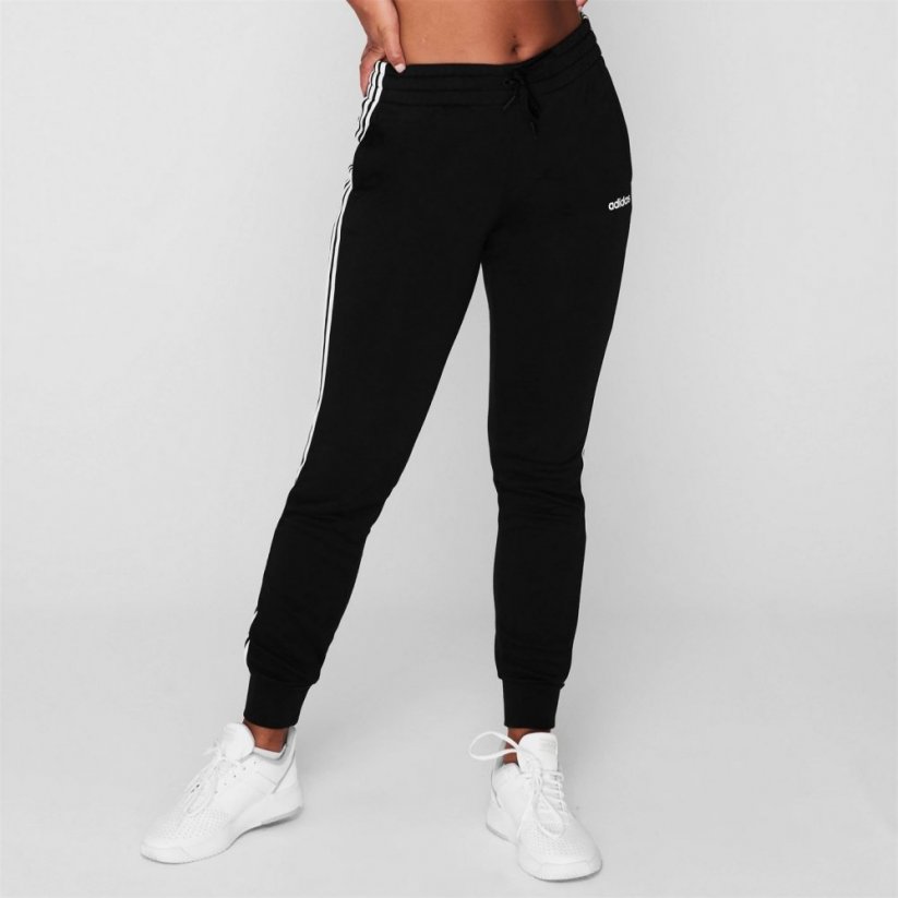 adidas Womens 3-Stripes Pants Slim Black/White