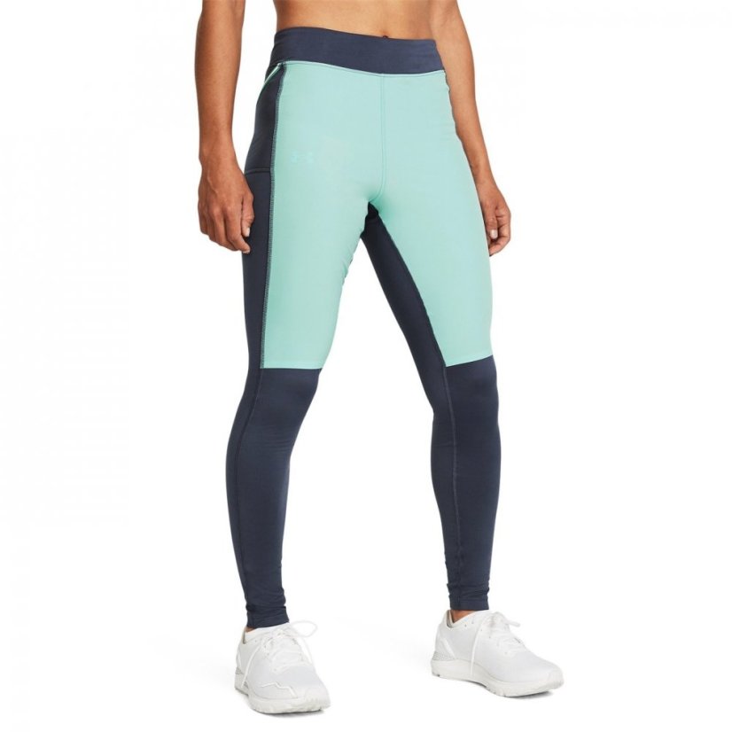 Under Armour Women's Qualifier Cold Performance Running Tights Grey