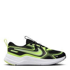 Nike Cosmic Runners Juniors Grey/Volt