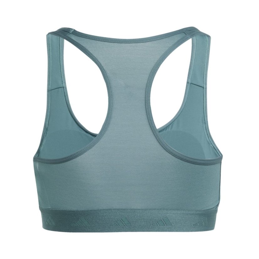 adidas Women's Medium Impact Sports Bra Teal