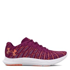 Under Armour Charged Breeze 2 Running Shoes Womens Purple Gemini