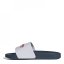 adidas Adilette Shower Slides Adults Wht/Red/Navy