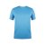 Donnay Three Pack V Neck pánske tričko Wht/Aqua/GreyM