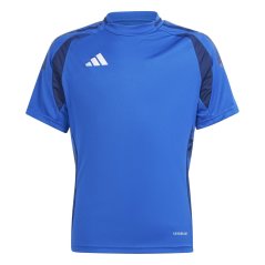 adidas Unisex Kids' Tiro24 Short Sleeve Performance T-Shirt Royal Blue