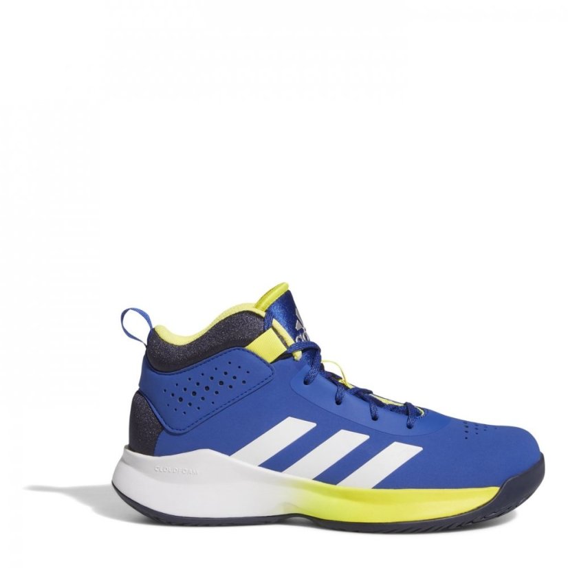 adidas Cross Em Up 5 K Wide Kids Basketball Trainers Mens Blue