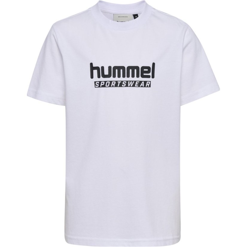 Hummel Base T Shirt Junior White