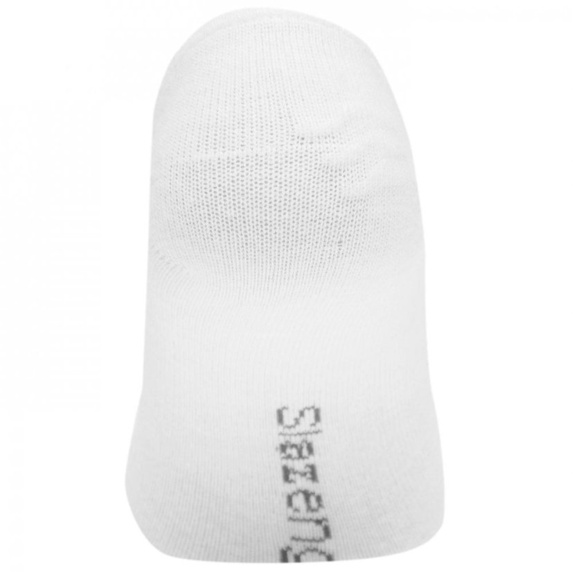 Slazenger Invisible 5 Pack Trainer Socks Mens White
