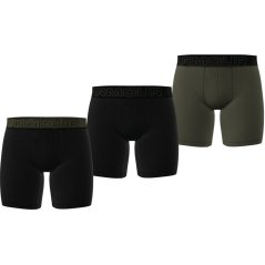 Under Armour Logo Boxers 3-Pack Mens Blk/Blk/Grn