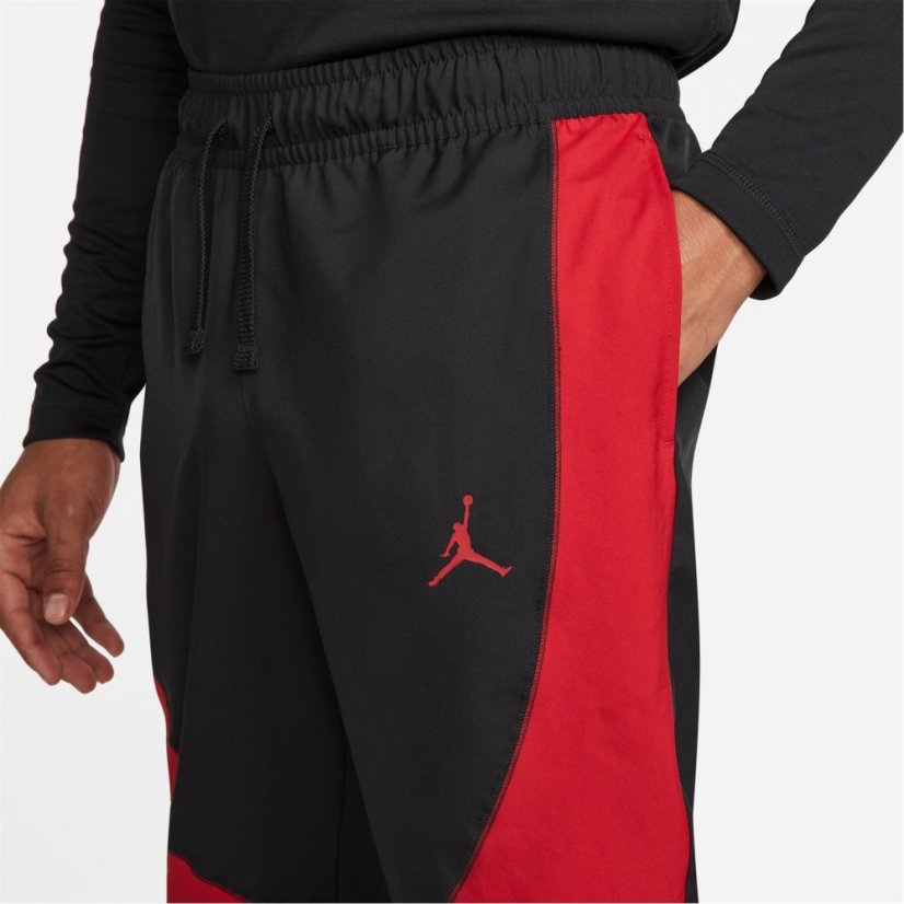 Air Jordan Jordan Sport Dri-Fit Men'S Woven Pants Jogger Mens Black/Gym Red