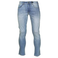 Firetrap Firetrap Skinny Jeans Mens Bleach Wash