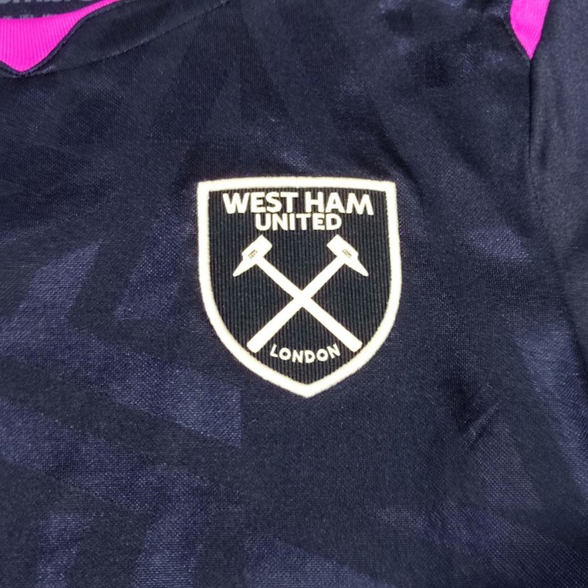 Umbro West Ham 3rd Jersey Junior Navy