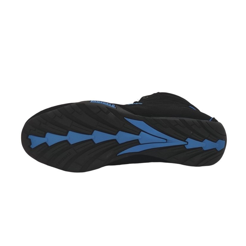 Lonsdale Camden Mid Mens Trainers Black/Blue