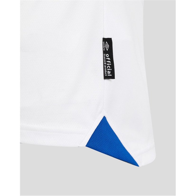 Umbro Rangers Away Shirt 2025 2026 Womens White/Blue