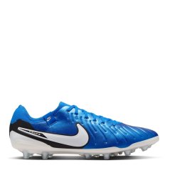 Nike Tiempo Legend 10 Pro Juniors Firm Ground Football Boots Soar/White