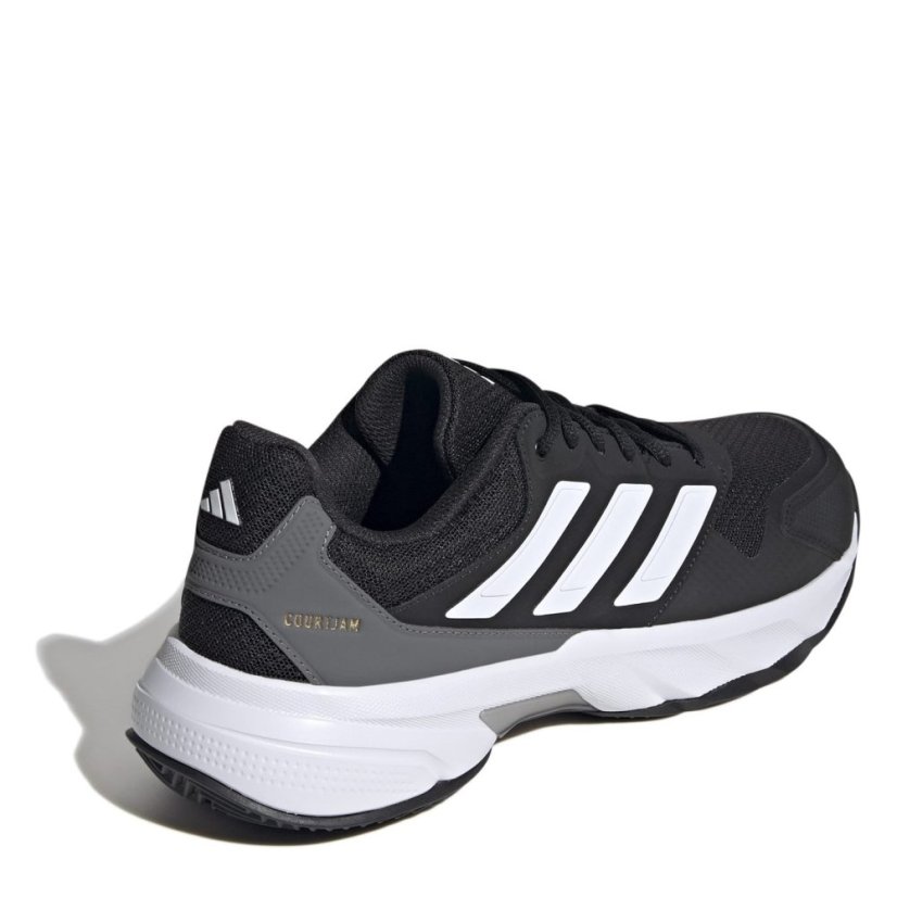 adidas Men's Courtjam Control Tennis Shoes Black