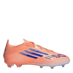 adidas Kids' F50 Elite Firm Ground Football Boot Beam Orange