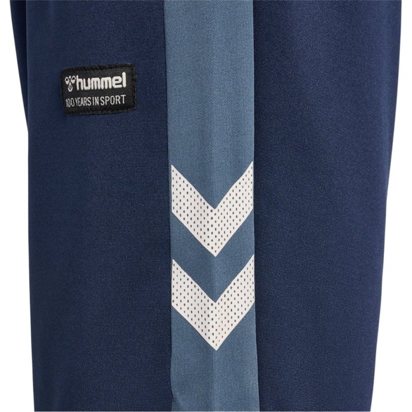 Hummel Kids' Open Hem Poly Tracksuit Joggers Black