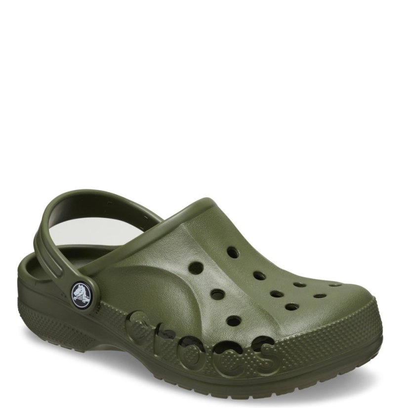 Crocs Baya Clogs Childrens Army Green