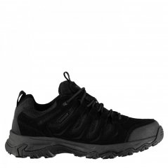 Karrimor Mount Low Mens Waterproof Walking Shoes Black/Black