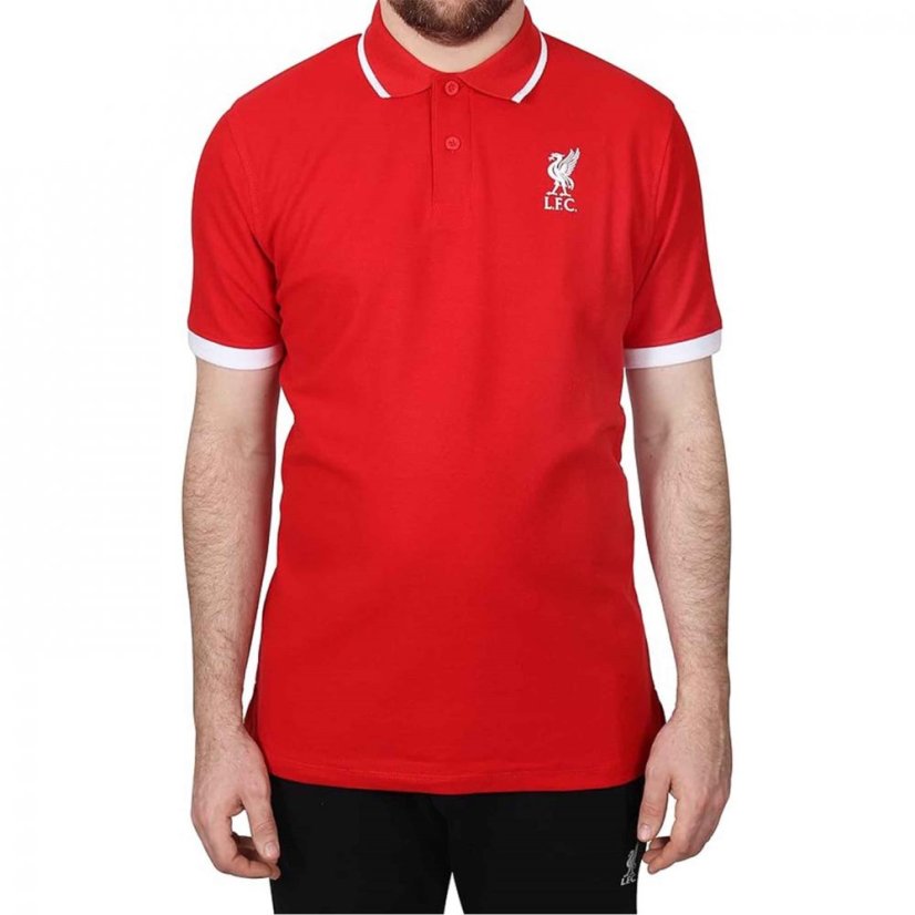 Team Liverpool F.C Team Mens Polo Red