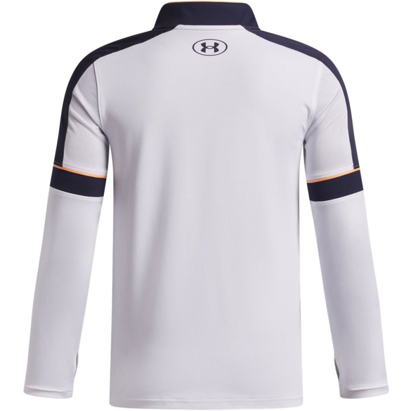 Under Armour Challenger Training Quarter Zip Juniors White/Navy