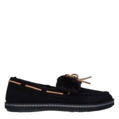 Skechers Women's Cozy CampF Full Fit Slipper Black