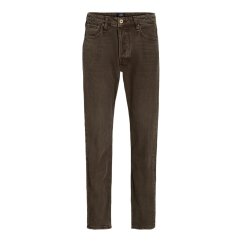 Jack and Jones Men's Chris Cooper Straight Leg Jeans Chocolate Brown