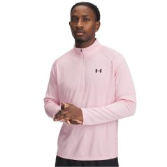 Under Armour Tech™ ½ Zip Long Sleeve Mens Prime Pink
