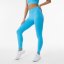 USA Pro Core High Rise Seamless Tights Womens Aqua