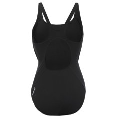 Speedo Medalist Leaderback One Piece Womens Black