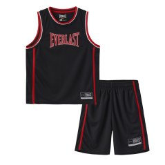 Everlast Basketball Set Junior Black/Red