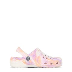 Hot Tuna Cloggs Childrens White Swirl