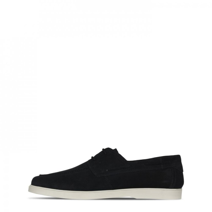 Fabric Suede Lace Up Sn99 Black