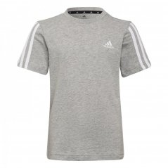 adidas 3S Essentials T Shirt Infants Grey/White
